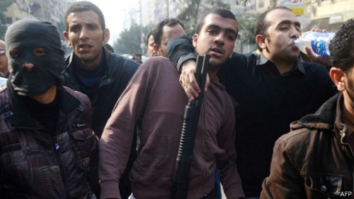 السلطات المصرية ضبطت 1079 من مثيرى الشغب 