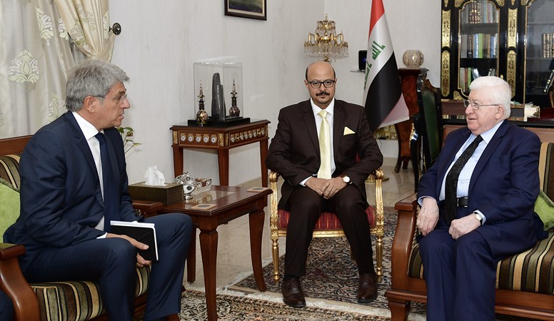 الرئيس معصوم يؤكد ثقته بقدرة العراقيين على تجاوز المشاكل العالقة