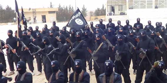 عناصر داعش الارهابي
