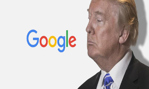 ترامب يدافع عن شركة غوغل