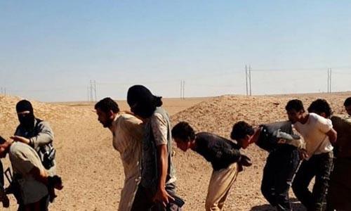 داعش يعدم 7 منتسبين للشرطة المحلية بالموصل