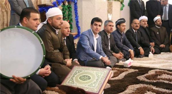 بارزاني يهنئ مسلمي كوردستان والعراق والعالم بذكرى المولد النبوي