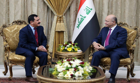 الرئيس برهم صالح: بطولات الايزيديين اذهلت العالم