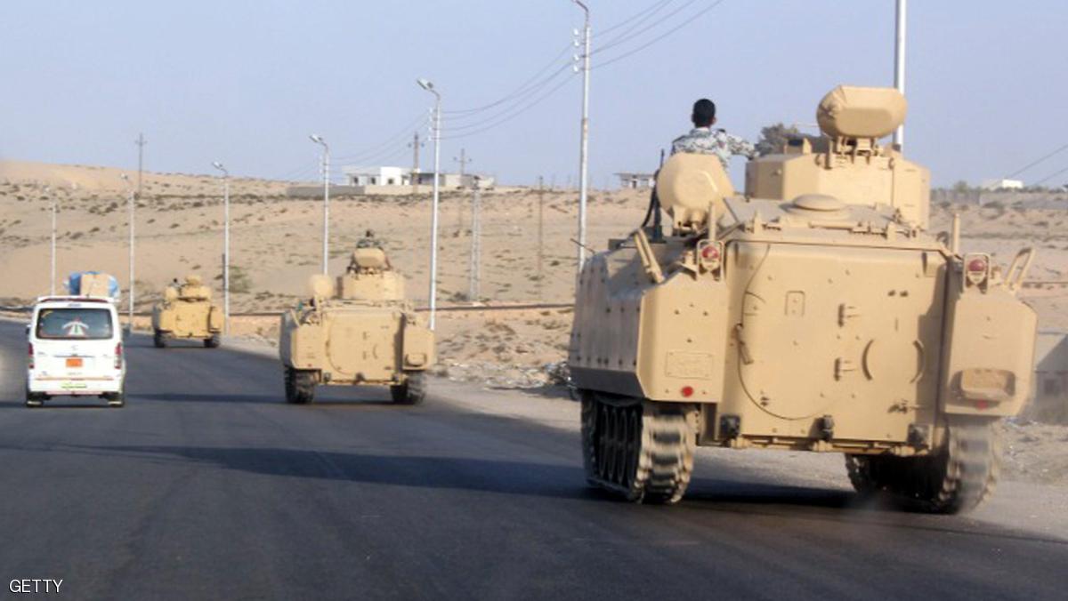 مقتل جنود مصريين بتفجير وسط سيناء