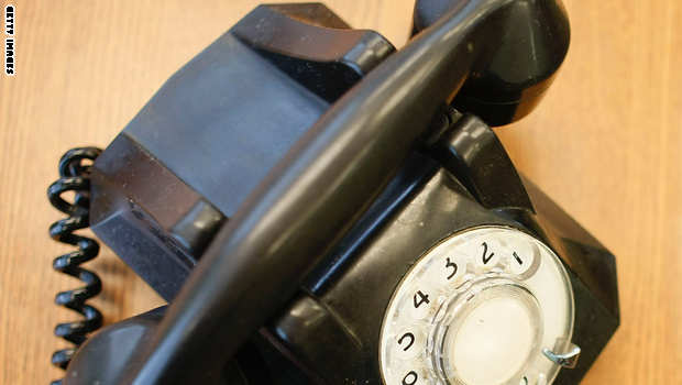 جهاز هاتف قديم