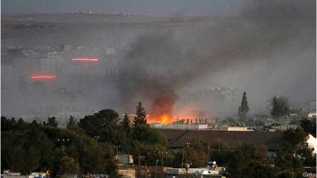 كوباني.. تحذير من وقوع كارثة بحق المدنيين 