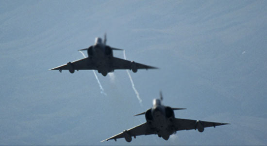 طائرات حربيتان تخترقان اجواء كوردستان 