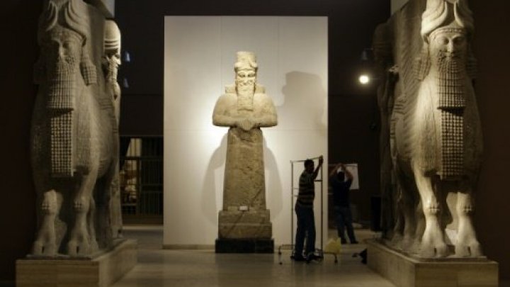 القاعة الآشورية في المتحف العراقي 