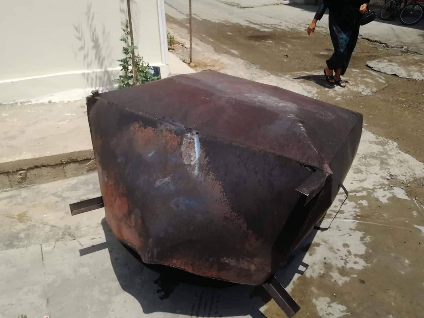 انفجار خزان وقود في رانية