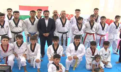 طالباني يتعهد بدعم الرياضة في رانيه