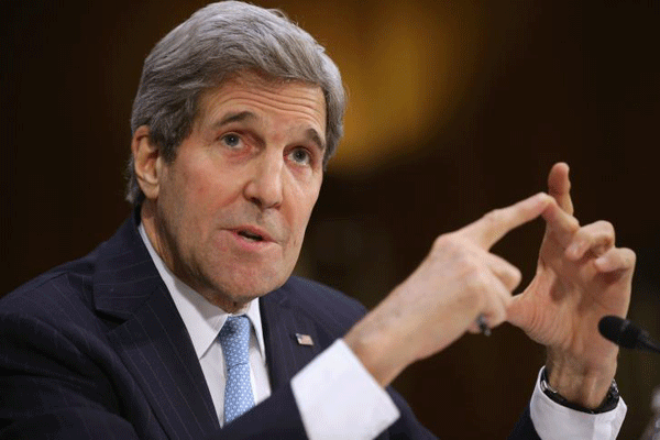 كيري: لايوجد حل عسكري للصراع في سوريا