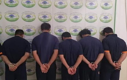 اعتقال خمسة متهمين بينهم مطلوب للقضاء في السليمانية