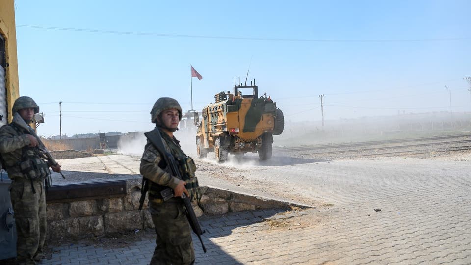 جنود اتراك في غربي كوردستان