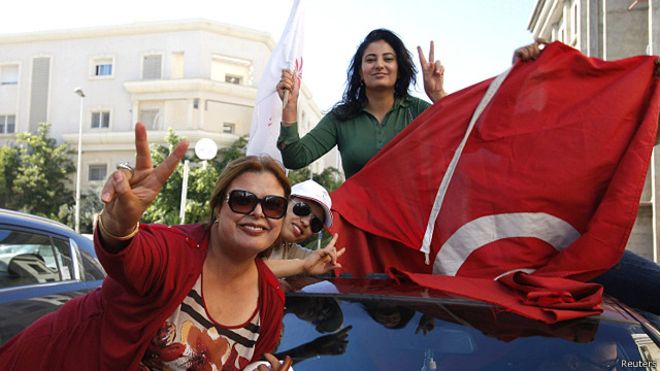 حزب نداء تونس يفوز بـ85 مقعدا في برلمان تونس الجديد