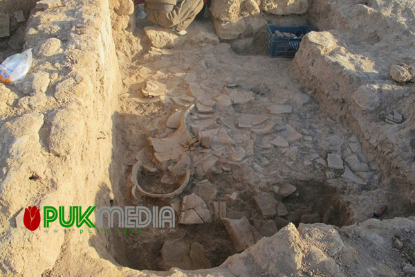 السليمانية.. العثور على آثار يعود تاريخها الى 3500 عام ق.م
