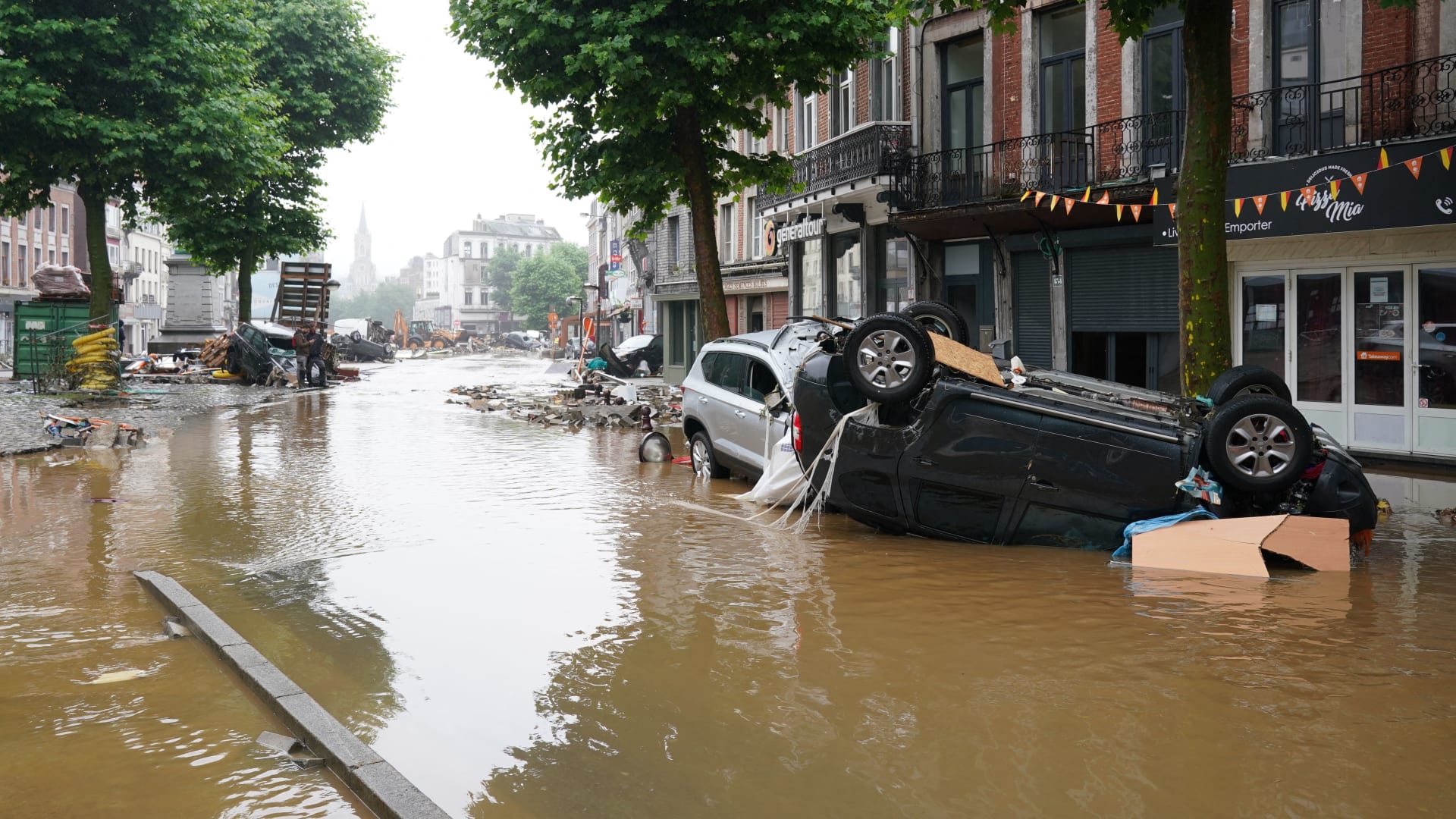 فيضانات جديدة تضرب بلجيكا وسط طقس عاصف