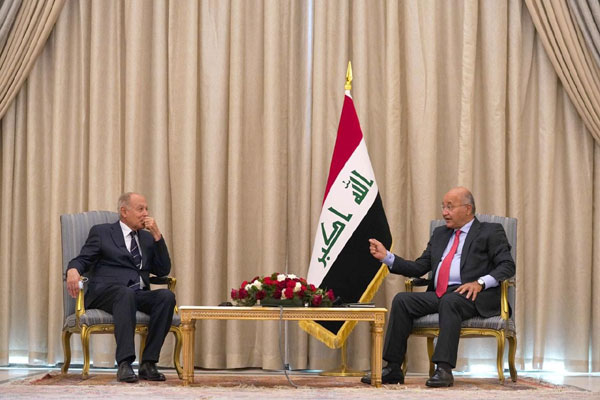 رئيس الجمهورية: استقرار العراق عنصر لا غنى عنه لأمن المنطقة
