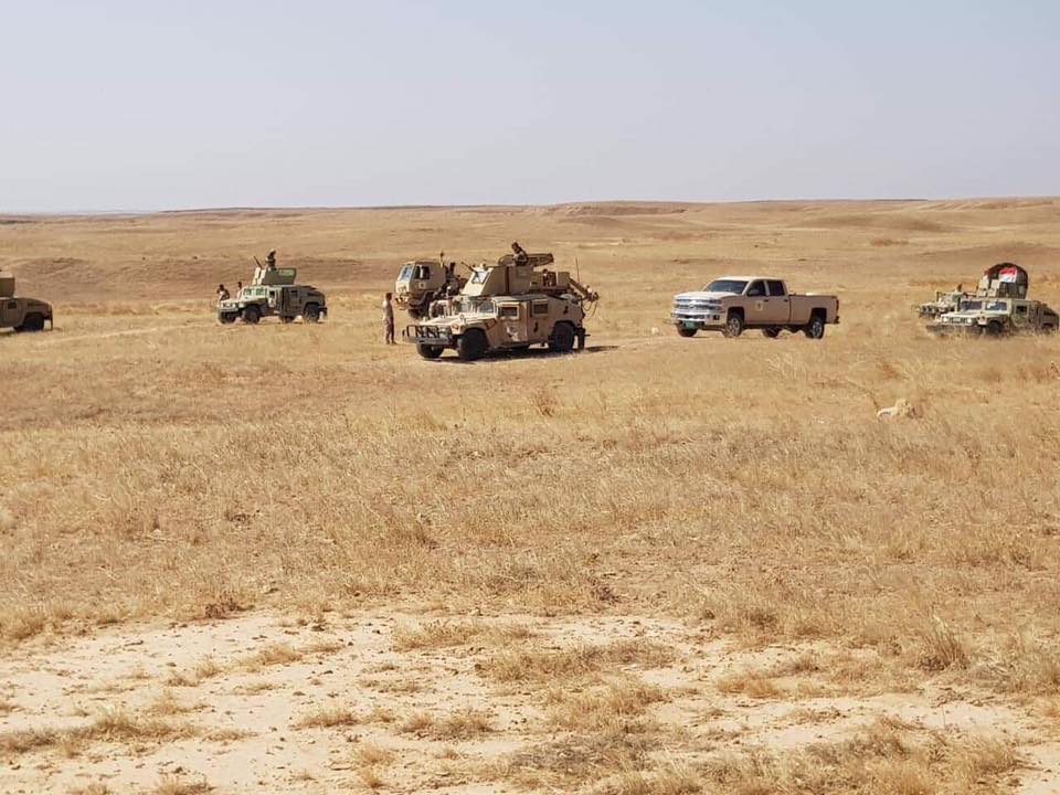 عملية أمنية لملاحقة خلايا داعش في جزيرة البغدادي