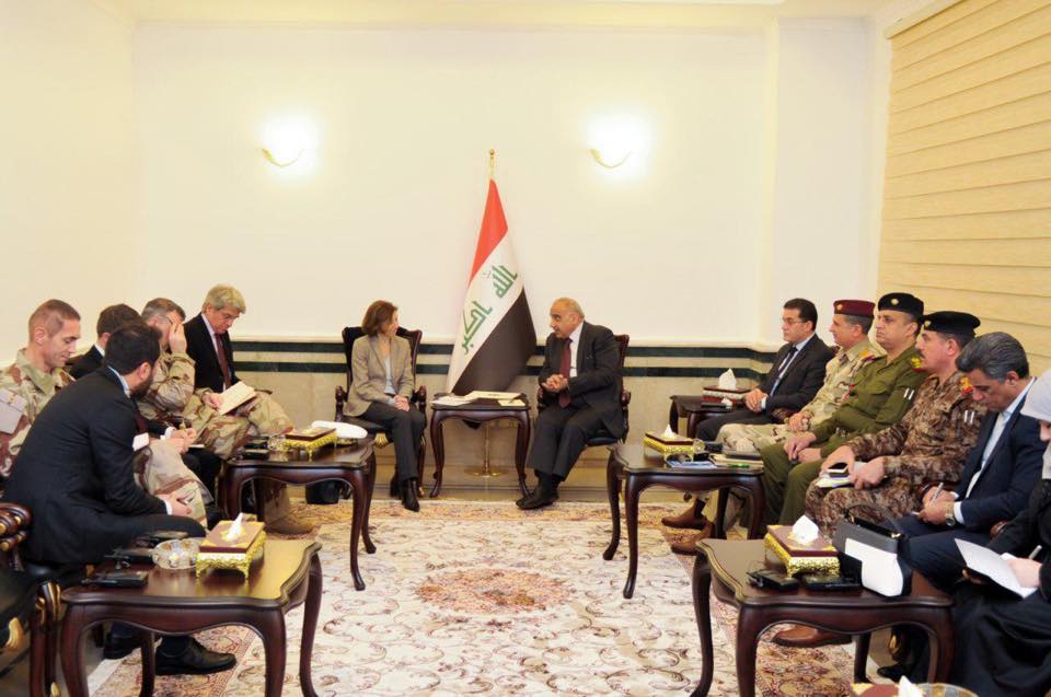 وزيرة الجيوش الفرنسية تؤكدة دعم بلادها لاستقرار العراق