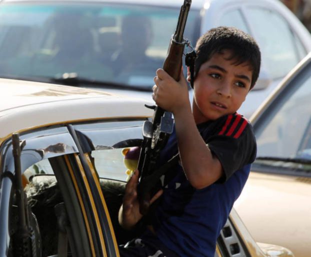 داعش يجند الاطفال في الموصل