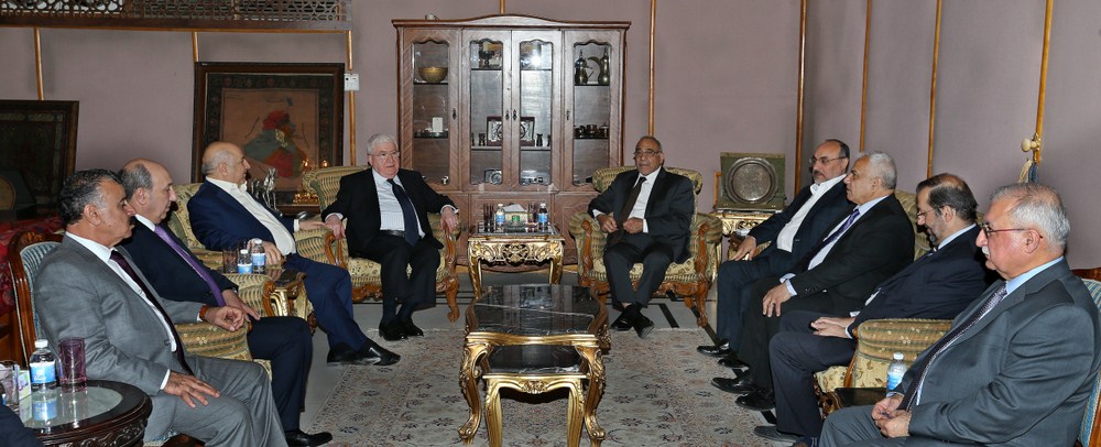 الرئيس معصوم يبحث المستجدات السياسية مع عبد المهدي