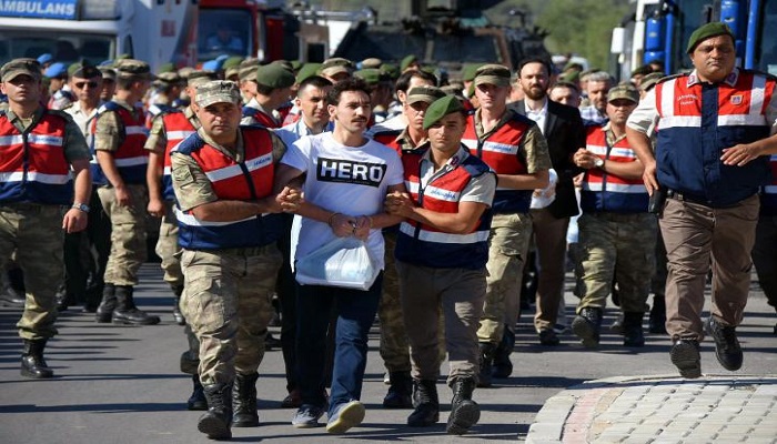 استمرار الاعتقالات في تركيا