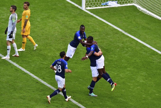 فرنسا تفوز على استراليا في كأس العالم