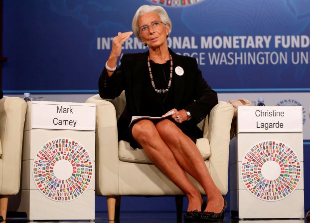  المديرة العامة لصندوق النقد الدولي كريستين لاغارد