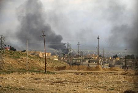 ضرب اوكار داعش قرب مدينة شنكال
