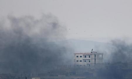 المقاتلات الاميركية تشن ست غارات جوية على داعش قرب كوباني