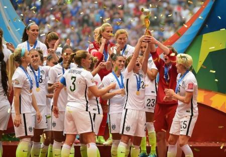 سيدات أمريكا بطلاً لكأس العالم 