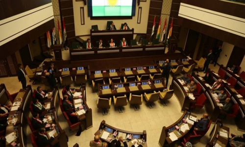 برلمان كوردستان يعقد جلسة اعتيادية