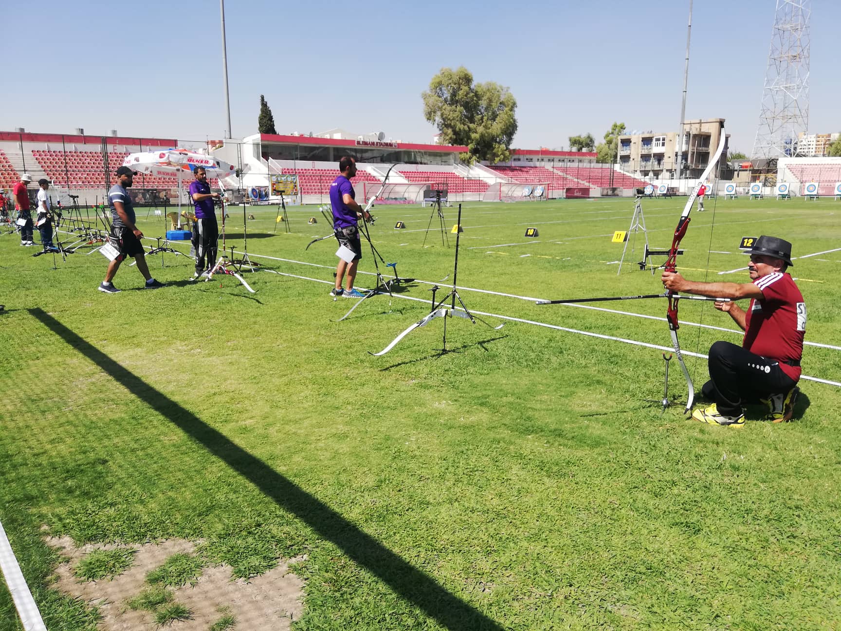 بالصور.. انطلاق البطولة العربية للقوس والسهم في السليمانية