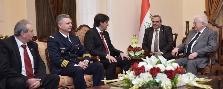 الرئيس معصوم يؤكد رغبة العراق في تعزيز علاقات الصداقة مع صربيا