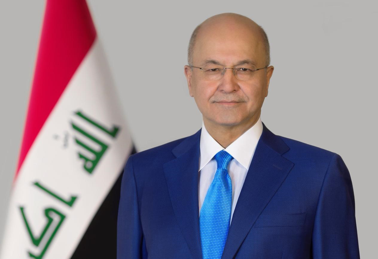 رئيس الجمهورية يبلغ وزير الخارجية الامريكي بضرورة مراعاة وضع العراق