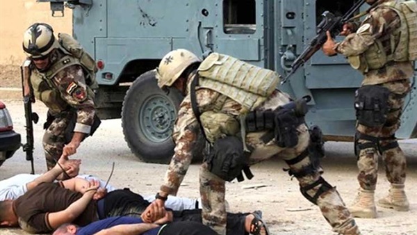  اعتقال 8 ارهابيين شمال الموصل