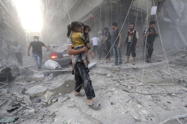 منظمة دولية: نصف الضحايا في حلب من الأطفال