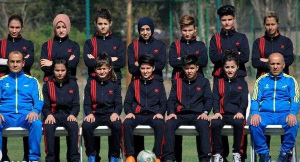 نادي غاز الشمال النسوي بكرة القدم يستعد للدوري العراقي