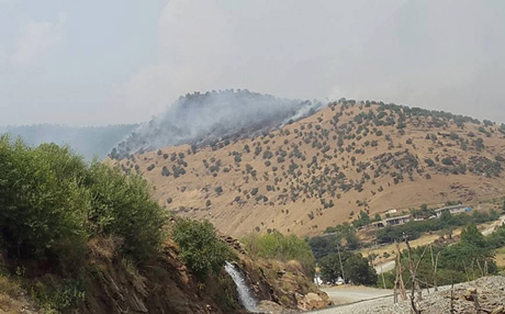قصف تركي لمناطق في اقليم كوردستان
