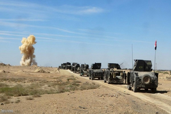 القوات العراقية في محيط الموصل