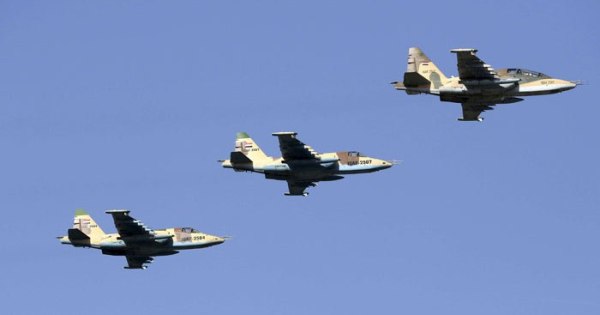 طائرات عراقية تقصف داعش داخل الأراضي السورية