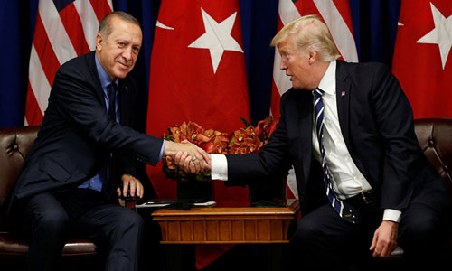 اردوغان: لن نرضخ ابدا لترامب