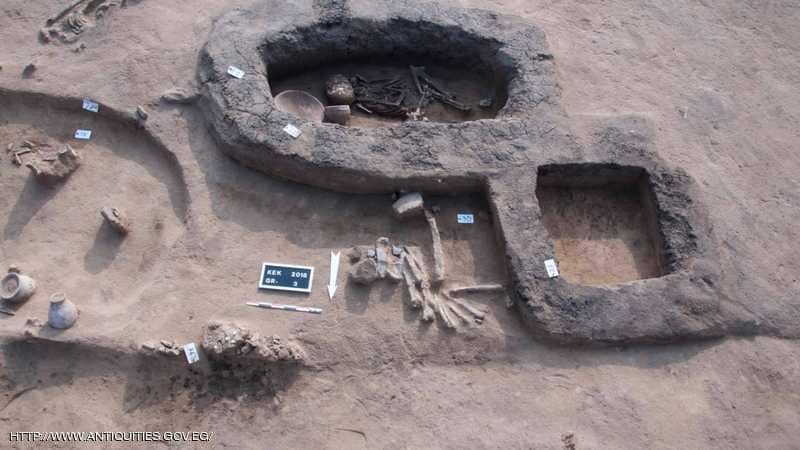 العثور على مقابر وآثار تعود لفترة الهكسوس بمصر