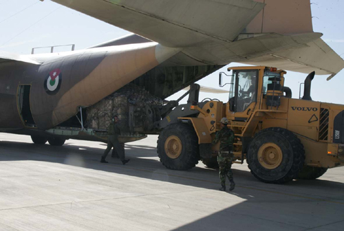 الأردن ترسل طائرة محملة بمساعدات انسانية الى العراق