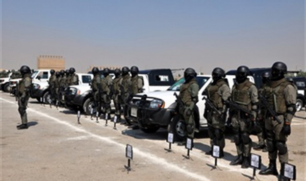 قوات الامن المصرية متأهبة لردع تنظيم داعش الارهابي