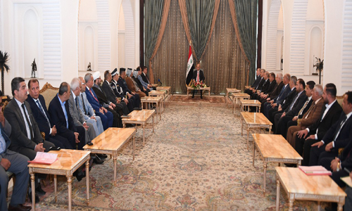 الرئيس برهم صالح يؤكد ضرورة تشكيل حكومة وطنية مهنية متوازنة