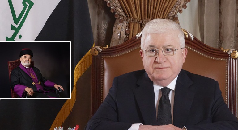 رئيس الجمهورية يعزي بوفاة رئيس كنيسة المشرق في العراق والعالم