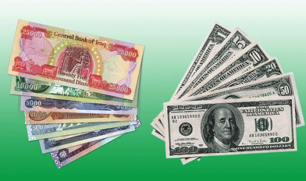       أسعار العملات بافتتاح السوق بإقليم كوردستان
