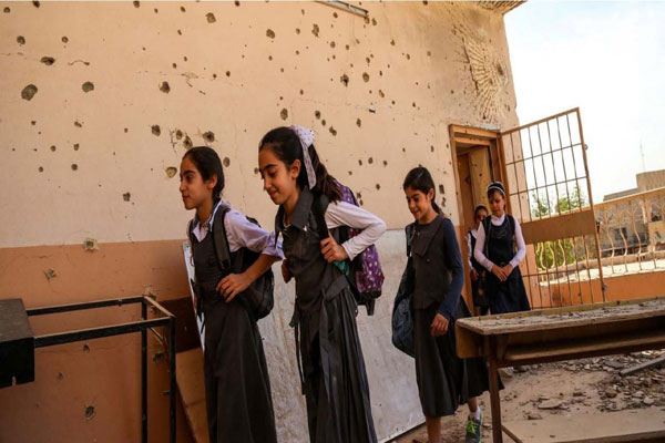 يونامي: عقبات امام تعليم الفتيات بعد داعش