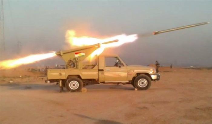 قوات البيشمركة تصد هجوماً لتنظيم داعش الارهابي 